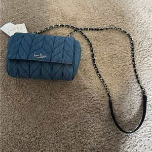 NWT Kate Spade Denim Purse